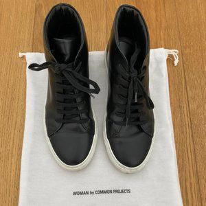 COMMON PROJECTS - Original Leather Achilles Mid - Size 6/EU 38